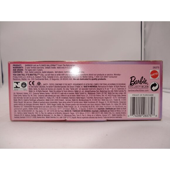 Barbie Collector Classic Ballet Series Flower Ballerina Doll Nutcracker Edition - Picture 12 of 13